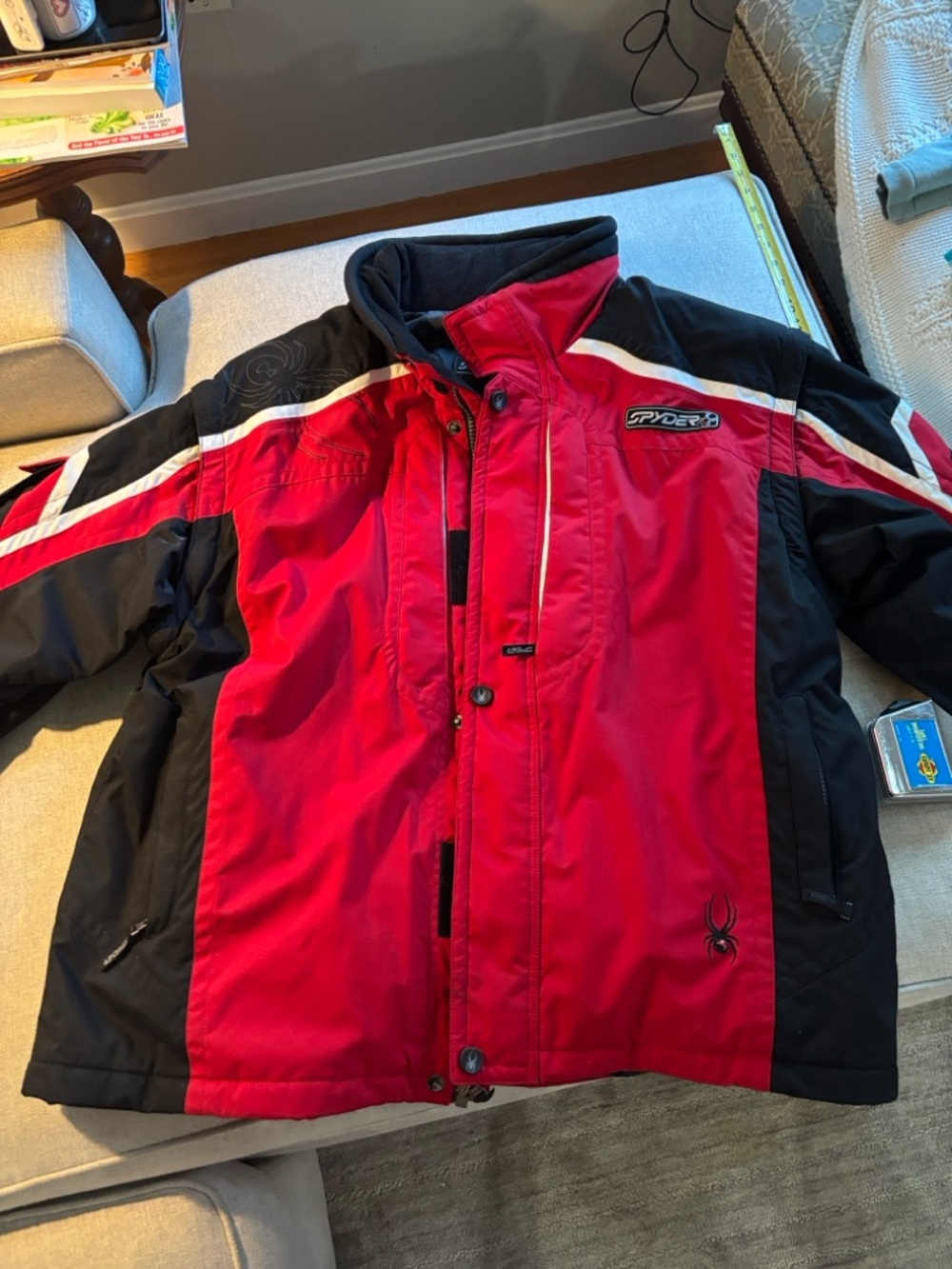 Vintage 90s upscale Mens Spyder ski/snow board jacket or vest XXL